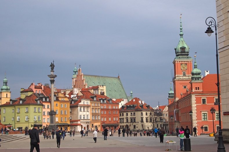 Замковая площадь Варшавы в наше время